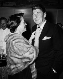 Vintage Nancy and Ronald Reagan