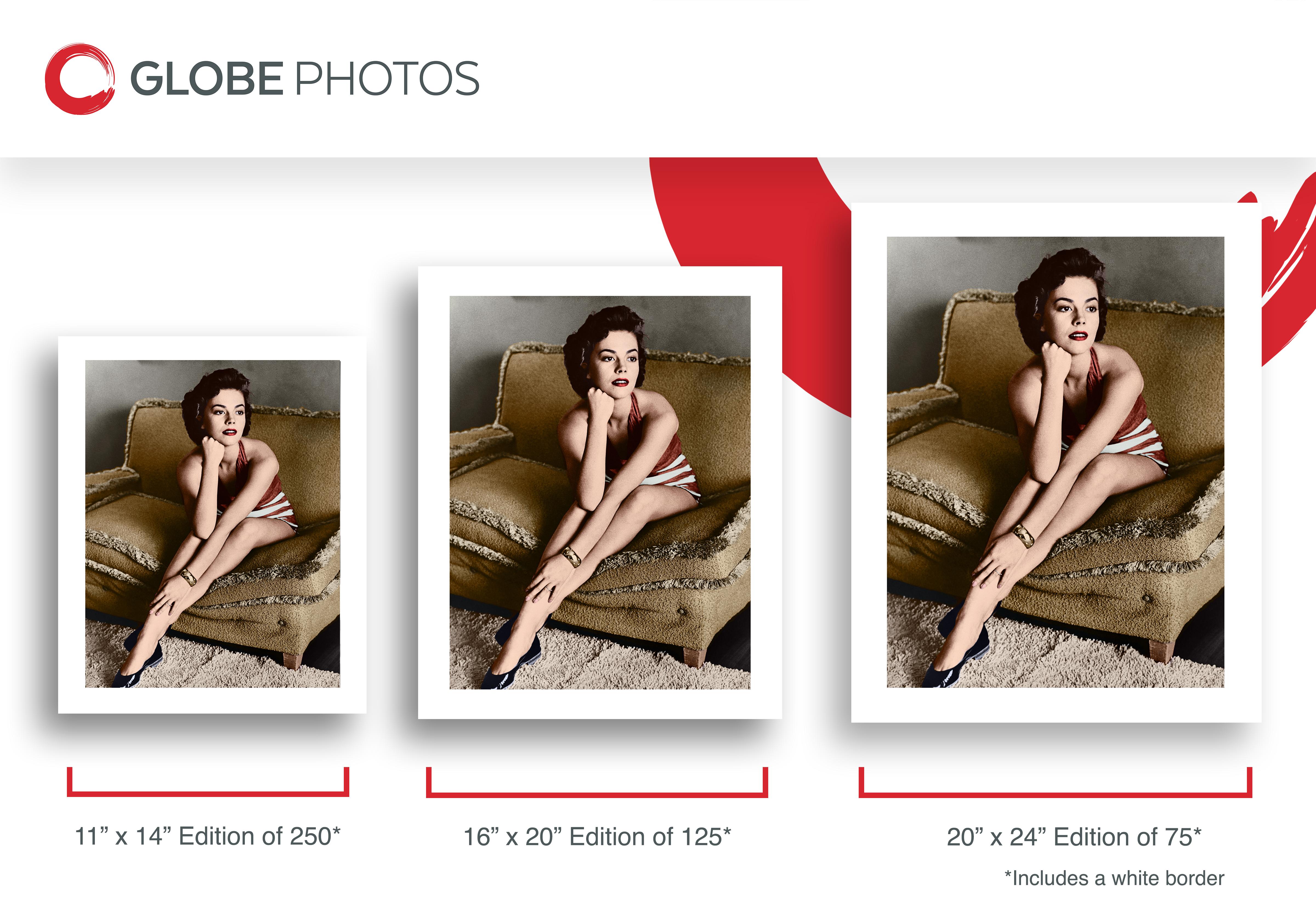 Ritratto classico di Natalie Wood - Photograph Contemporaneo di Frank Worth
