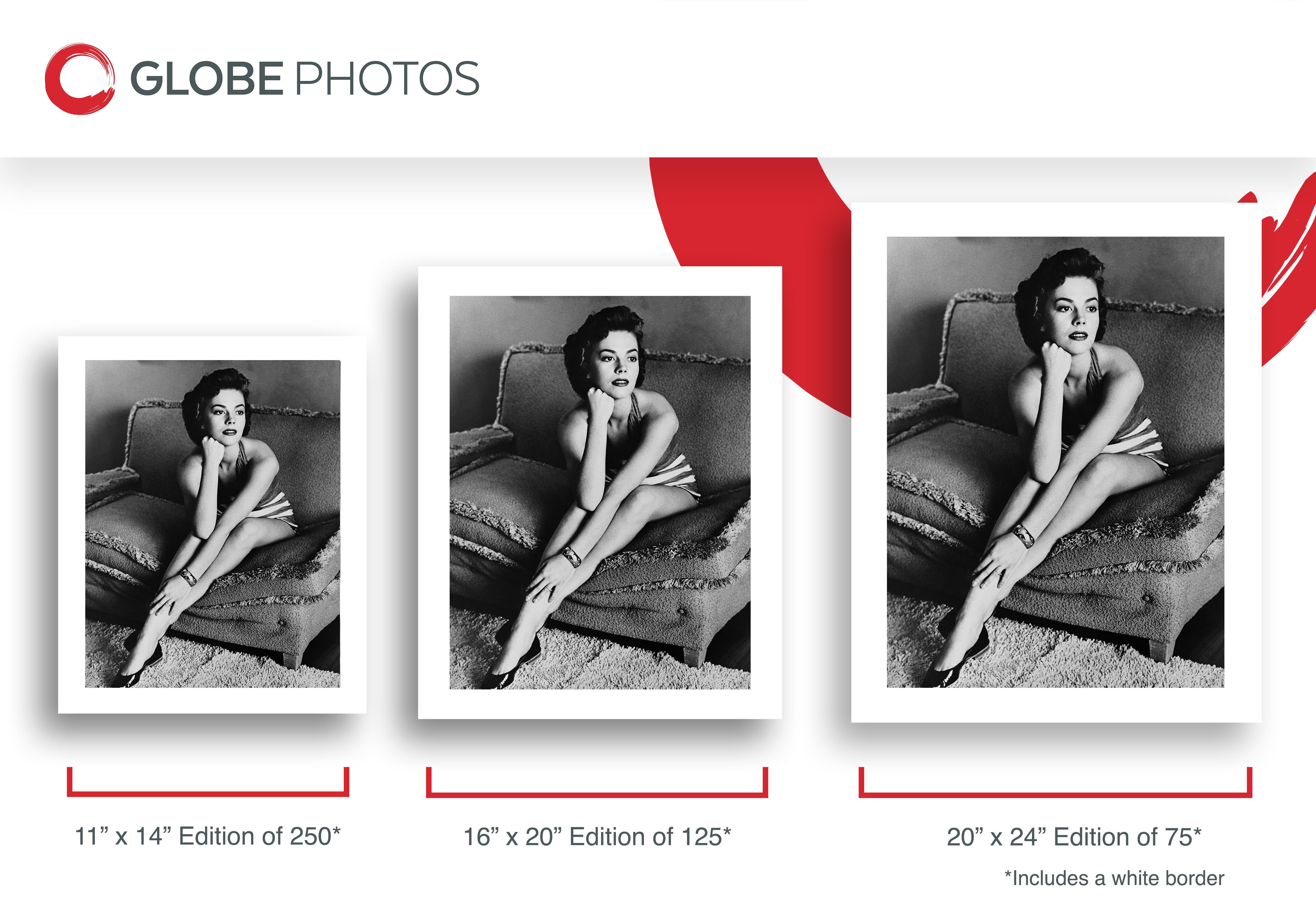 Natalie Wood Classic Porträt (Zeitgenössisch), Photograph, von Frank Worth