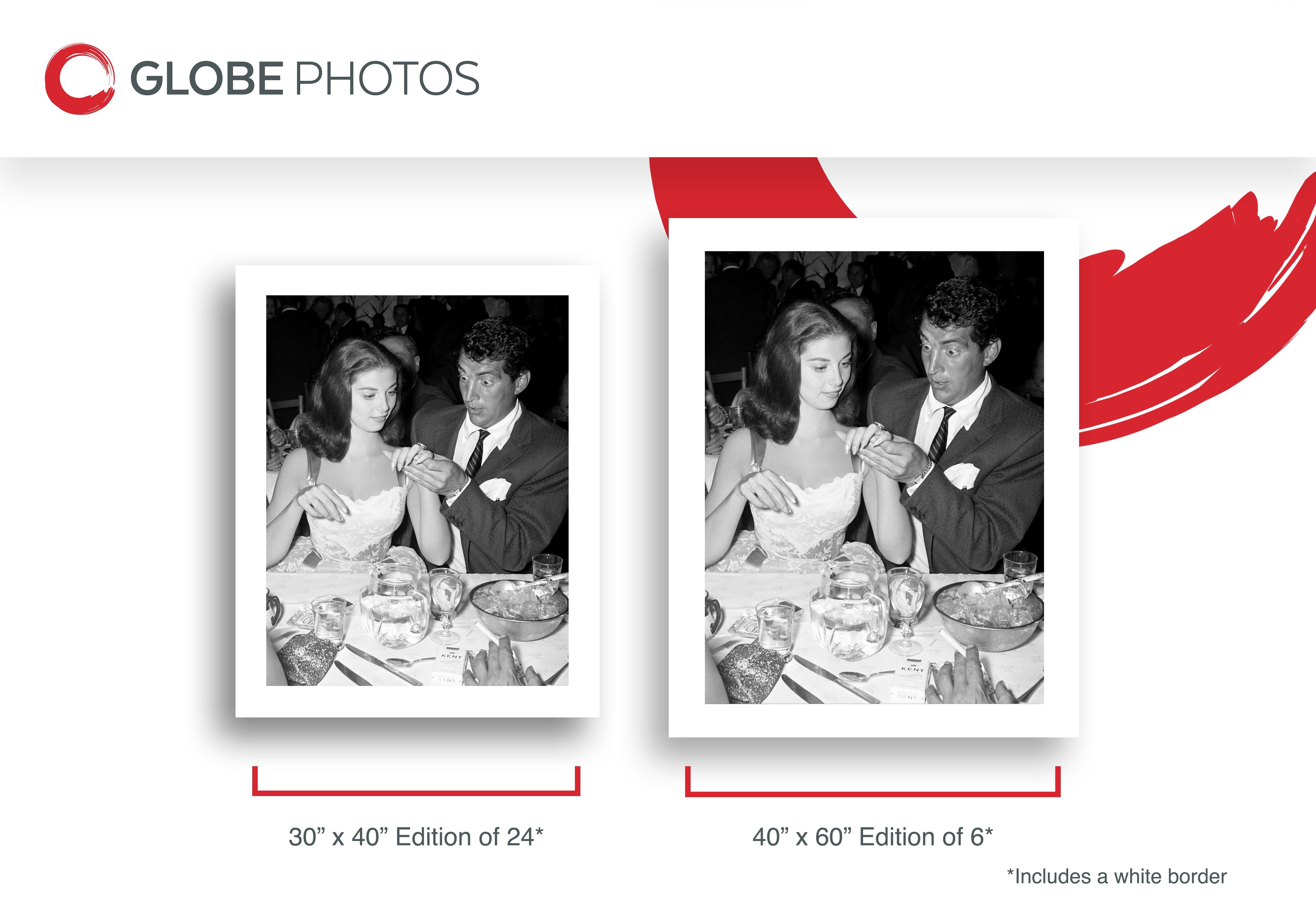 Pier Angeli e Deans Martin - Black and White Photograph Nero di Frank Worth
