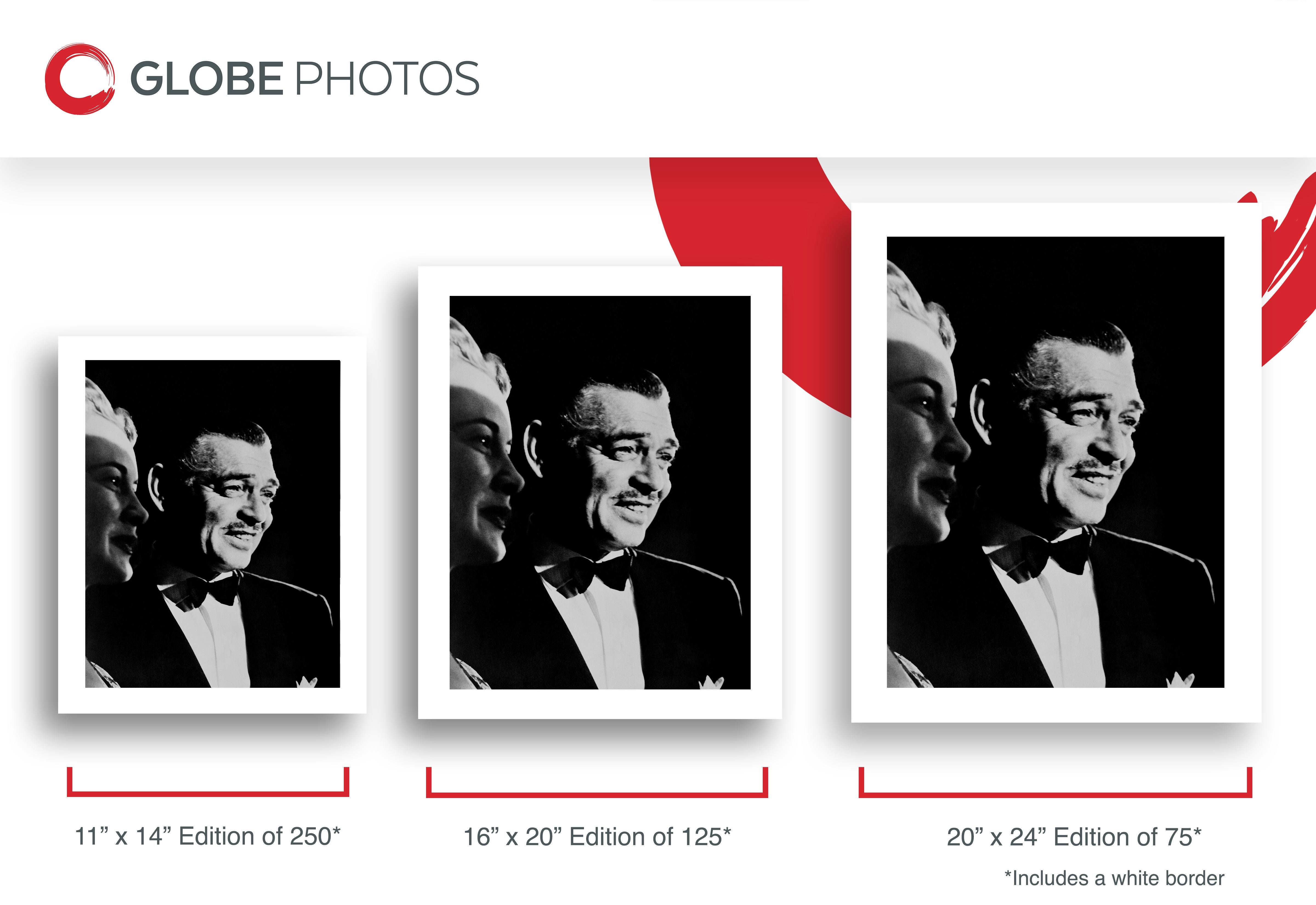 Lo splendido Clark Gable agli Academy Awards - Photograph Contemporaneo di Frank Worth