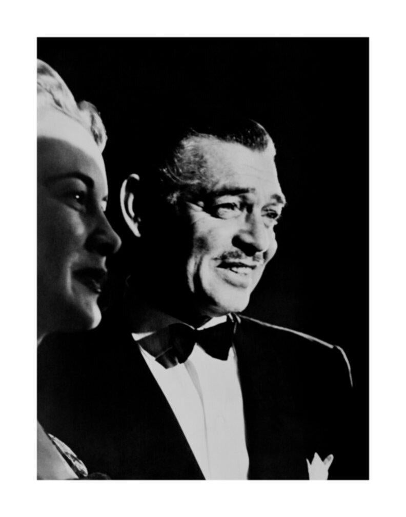 Frank Worth Portrait Photograph - Stunning Clark Gable at Academy Awards