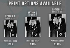 Alan Ladd and Humphrey Bogart Fine Art Print