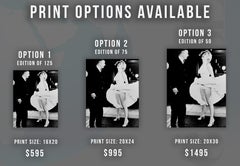 Billy Wilder and Marilyn Monroe "The Seven Year Itch" Fine Art Print