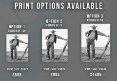 James Dean Leaning on Fence Fine Art Print