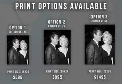 Marilyn Monroe and Tony Curtis Fine Art Print