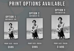 Sal Mineo in Santa Monica Fine Art Print