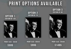 Stunning Clark Gable at Academy Awards Fine Art Print