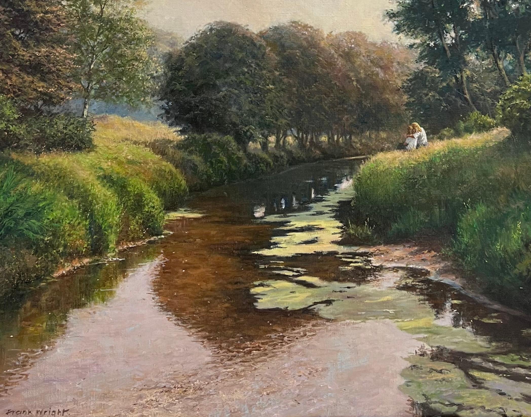Wasser Figurative Gemälde