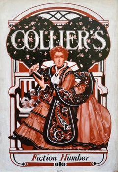 Número de ficción, portada de la revista Collier's