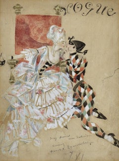Étude pour la couverture du magazine Vogue