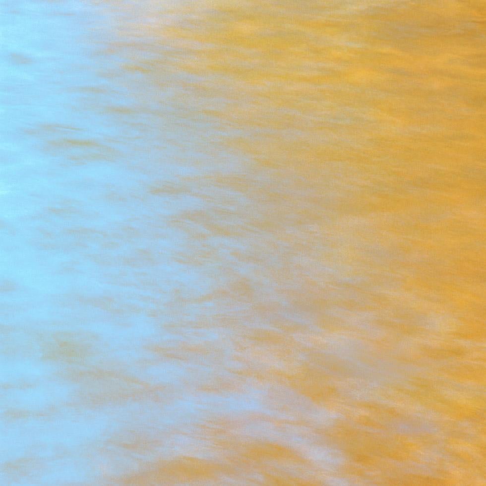 Color Photograph Frank Yamrus - Sunset sur le lac des pèlerins, Provincetown