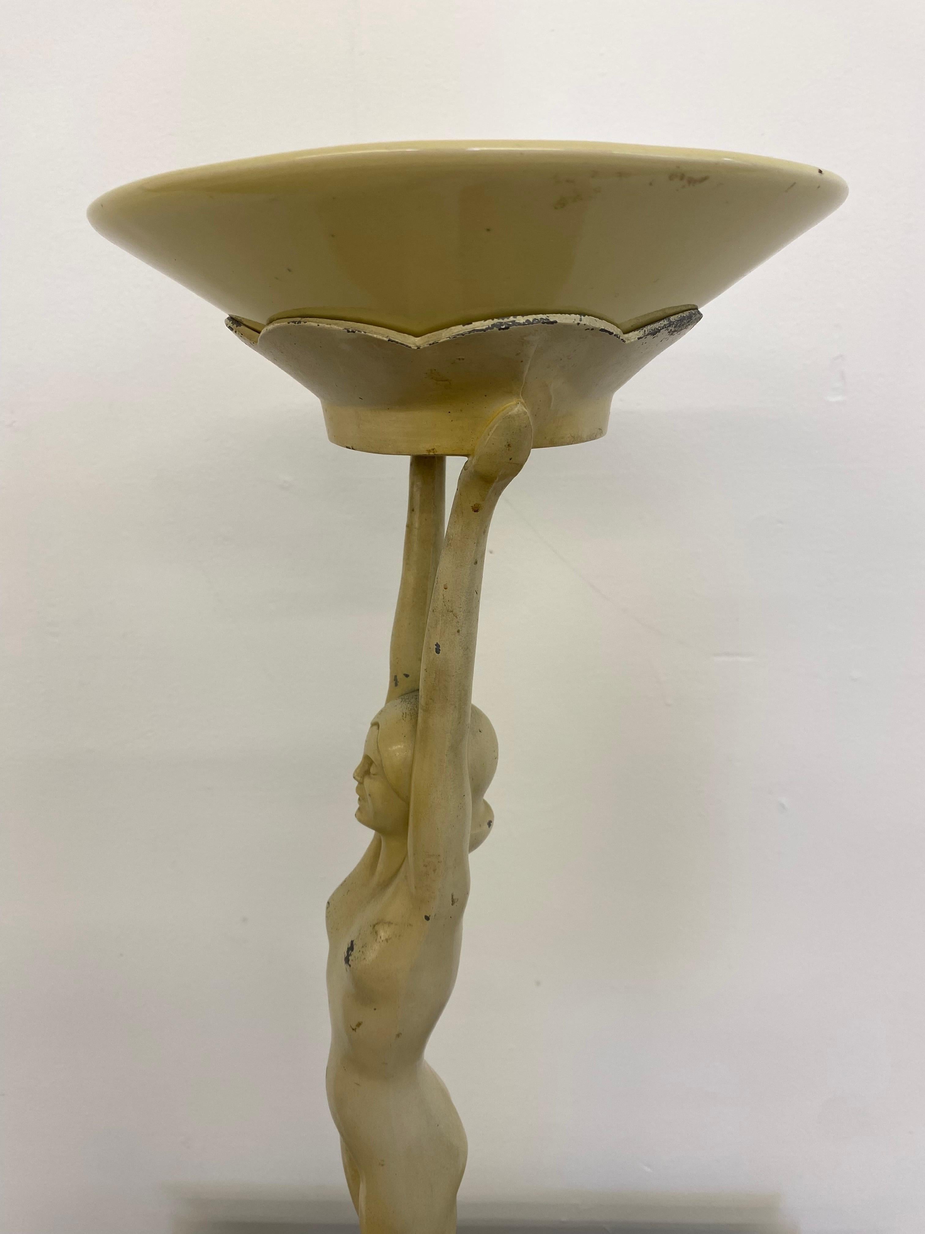 Frankart Lady Smoking Stand In Good Condition In Philadelphia, PA