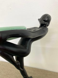 Frankart Lady with Glass Lidded Box T301