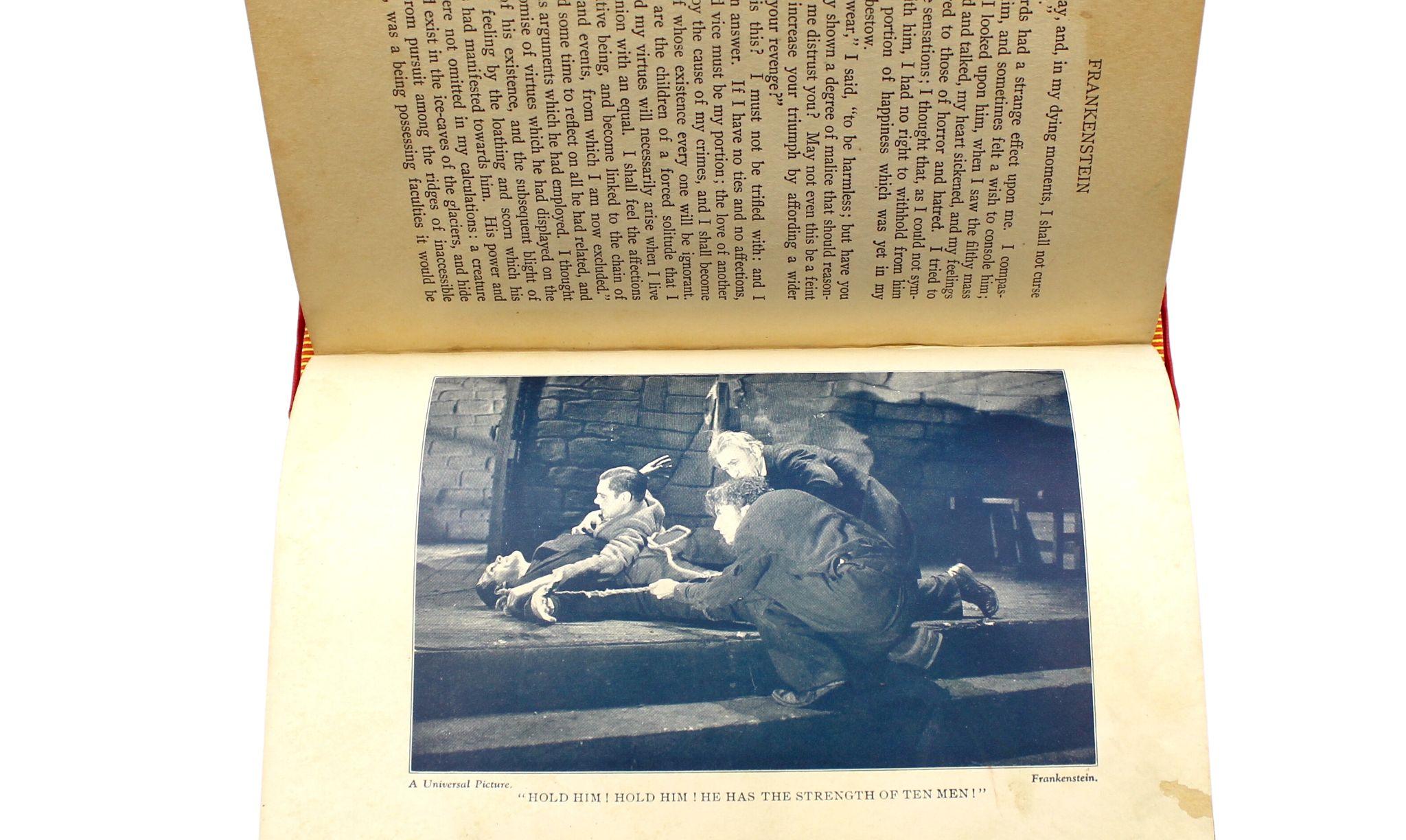 Frankenstein by Mary W. Shelley, Photoplay Grosset & Dunlap Edition, 1931 For Sale 5