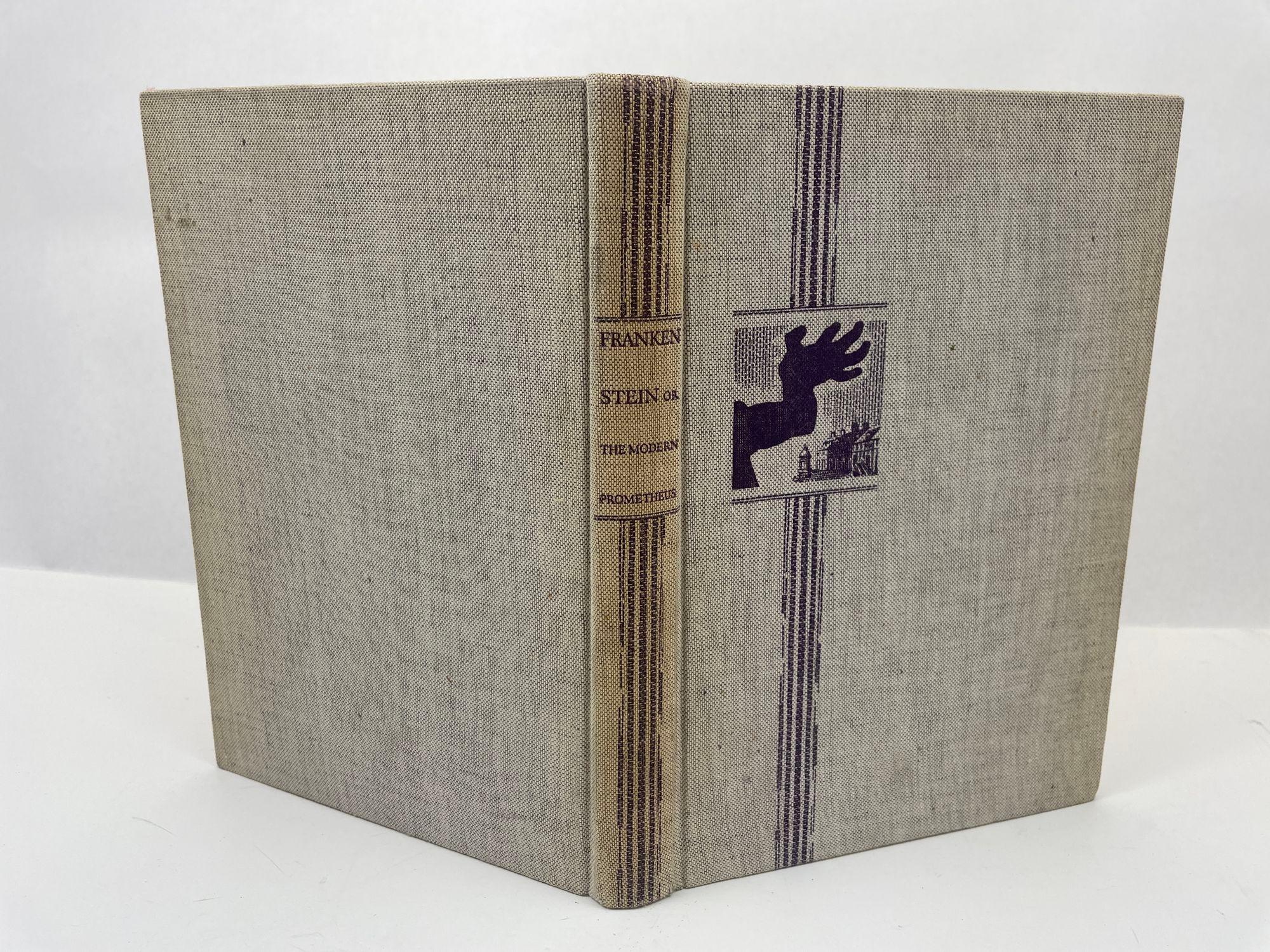 Folk Art Frankenstein or the Modern Prometheus Hardcover Book 1950 Edition For Sale