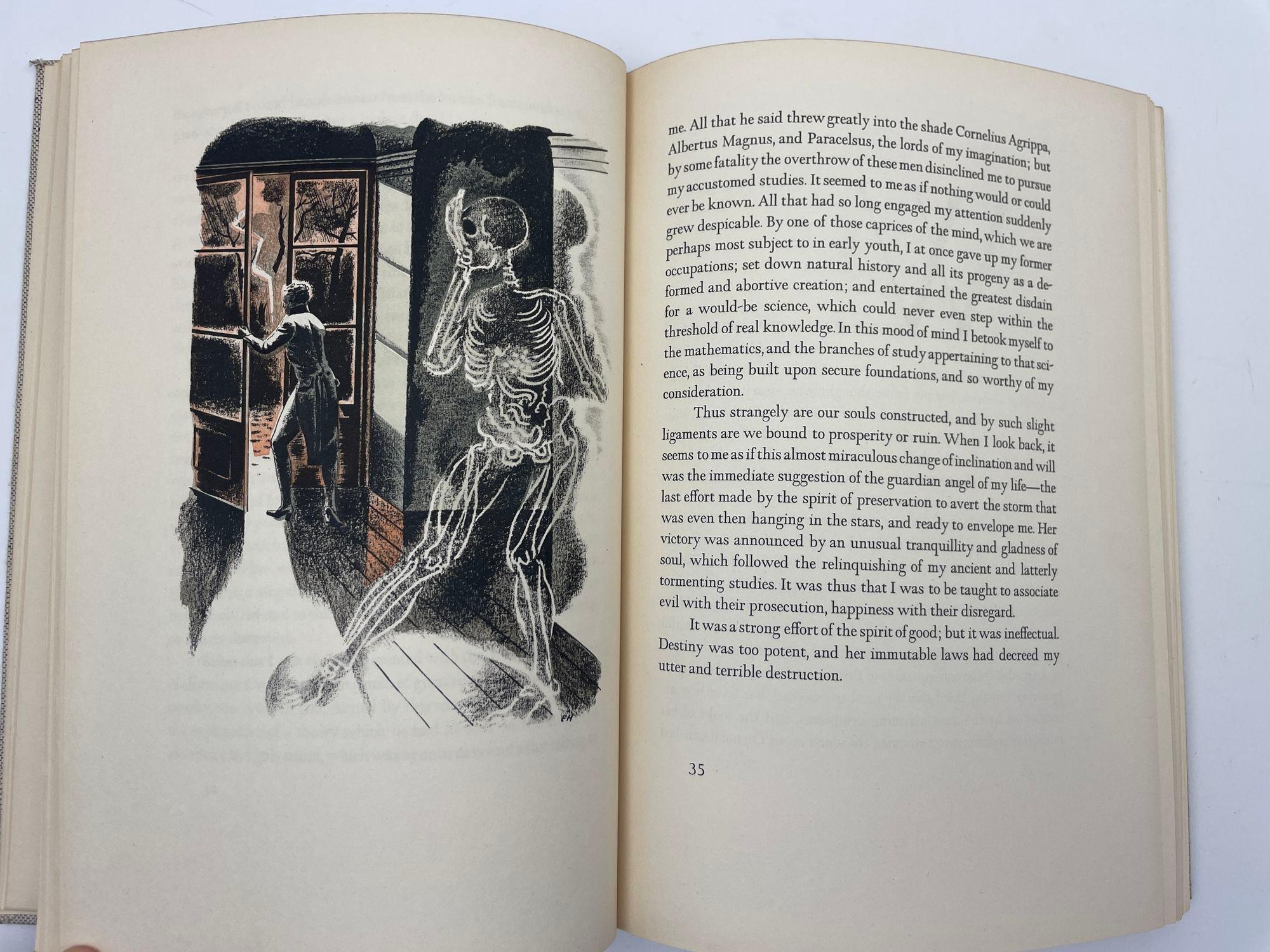 Frankenstein oder der moderne Prometheus, Hardcoverbuch 1950, Auflage (20. Jahrhundert) im Angebot