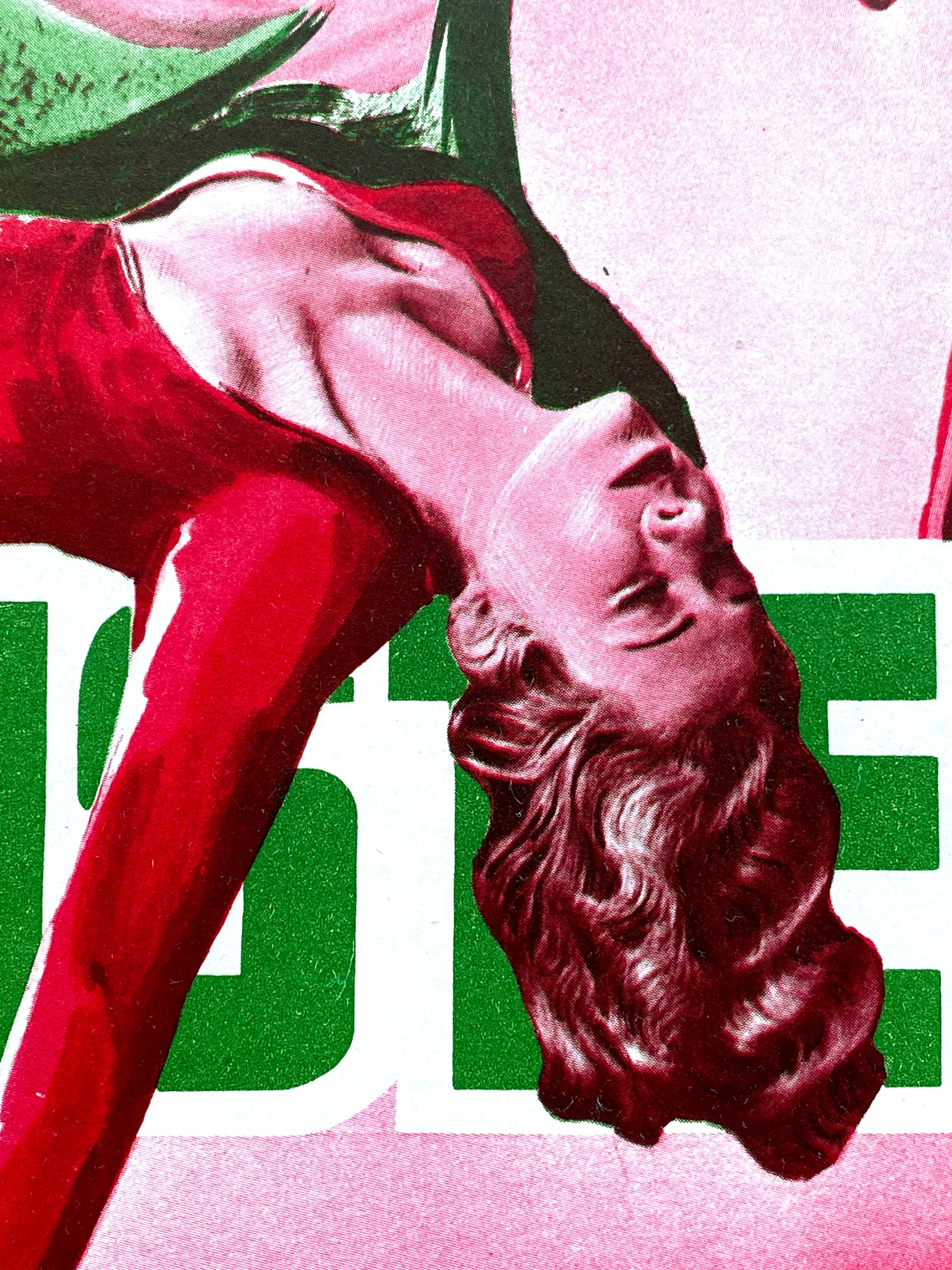 20th Century 'Frankenstein' Original Vintage Movie Poster, Belgian, 1950s