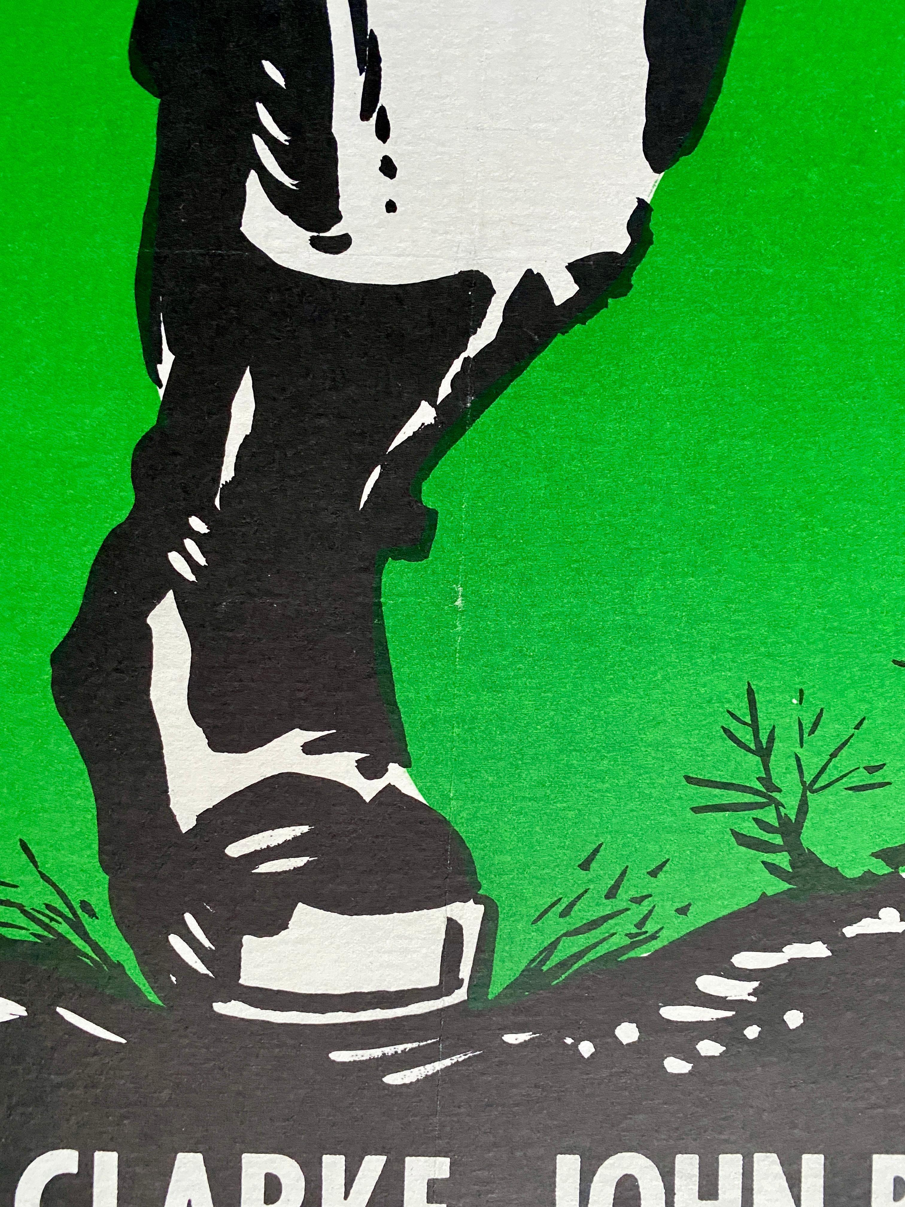 Paper 'Frankenstein' Original Vintage US One Sheet Movie Poster, 1960s