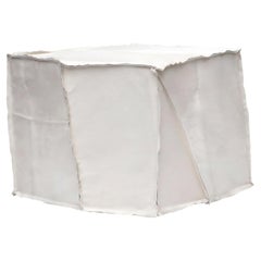 FRANKENSTEIN, Pony Hair Contemporary Design Pouf, Made in Italy