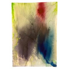 Frankenthaler Acuarela Abstracta Estilo Mancha en Remojo