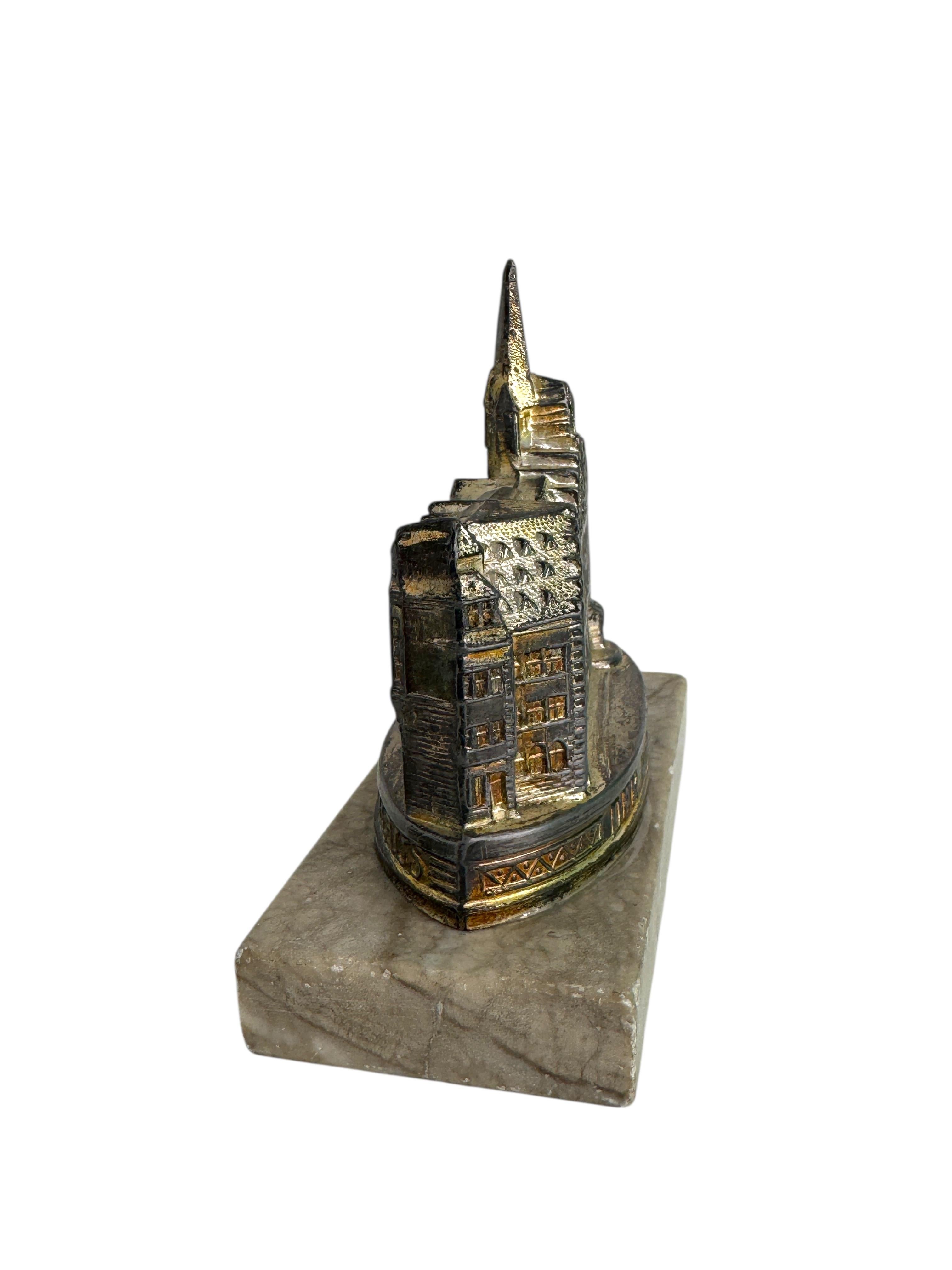 Allemand Frankfurt Townes Souvenir Building Architectural Collectible Germany 1920s en vente