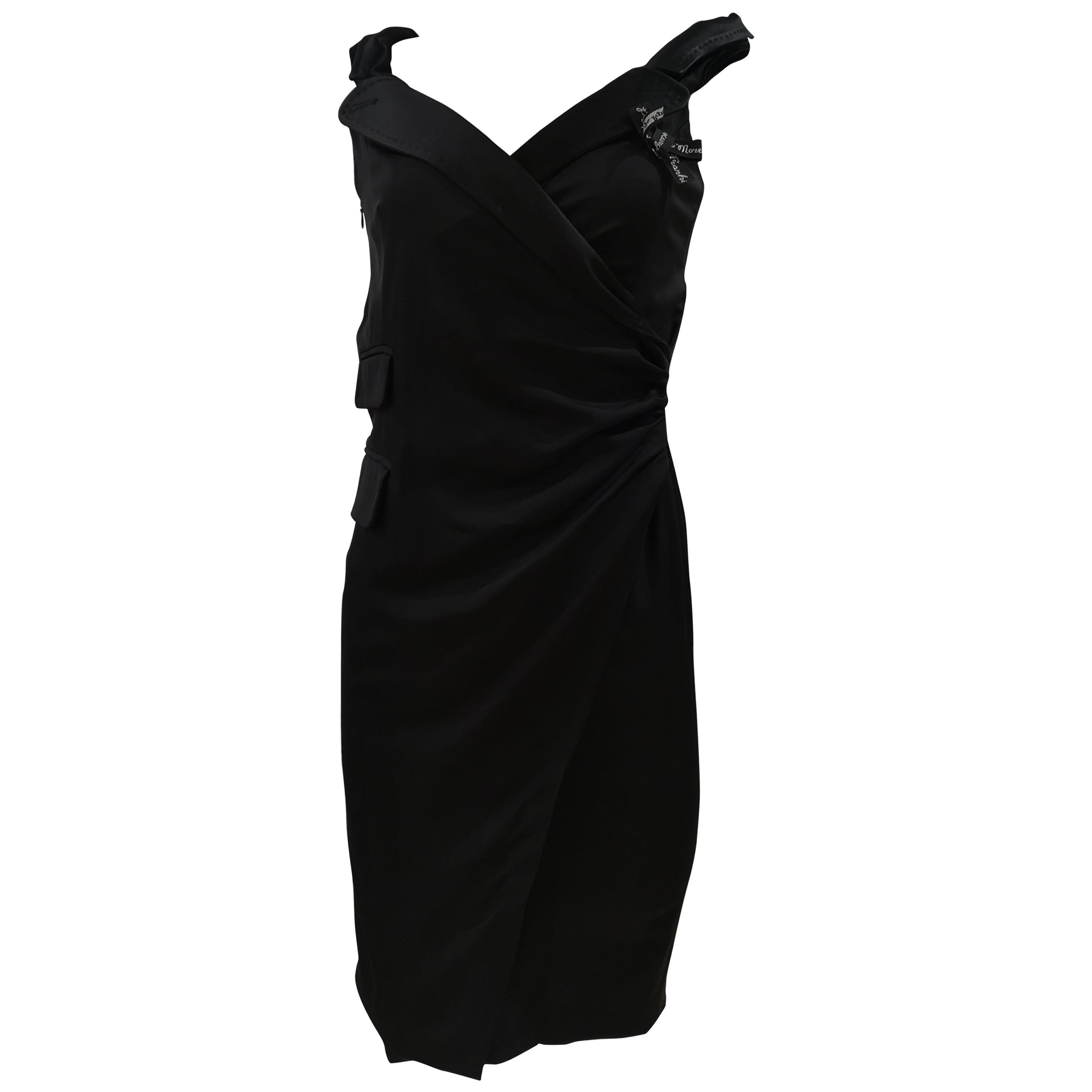 Frankie Morello black dress