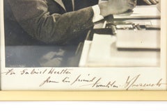 Franklin D. Roosevelt Autograph Photograph to Radio Journalist Gabriel Heatter