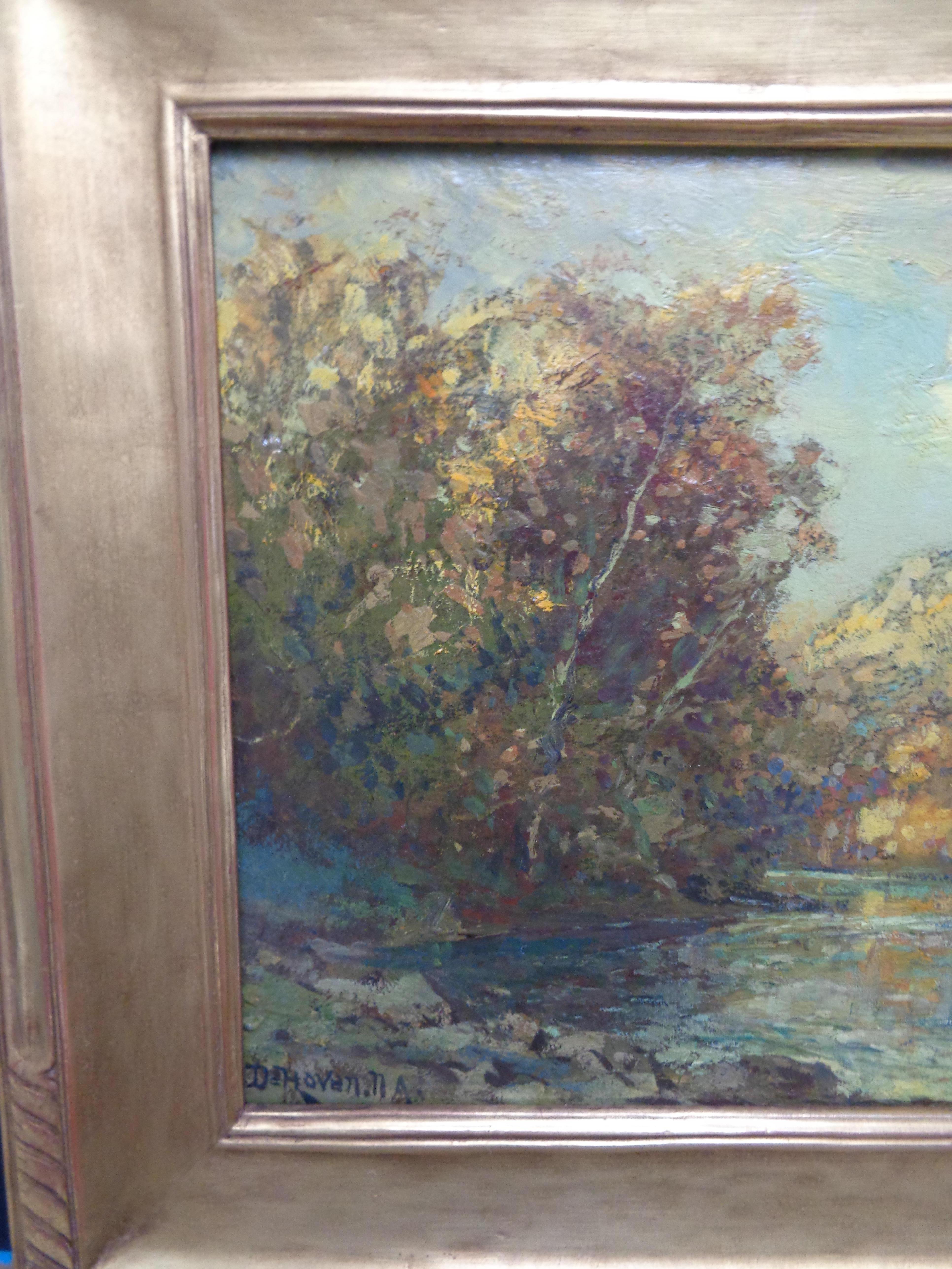 oil painting signed franklin