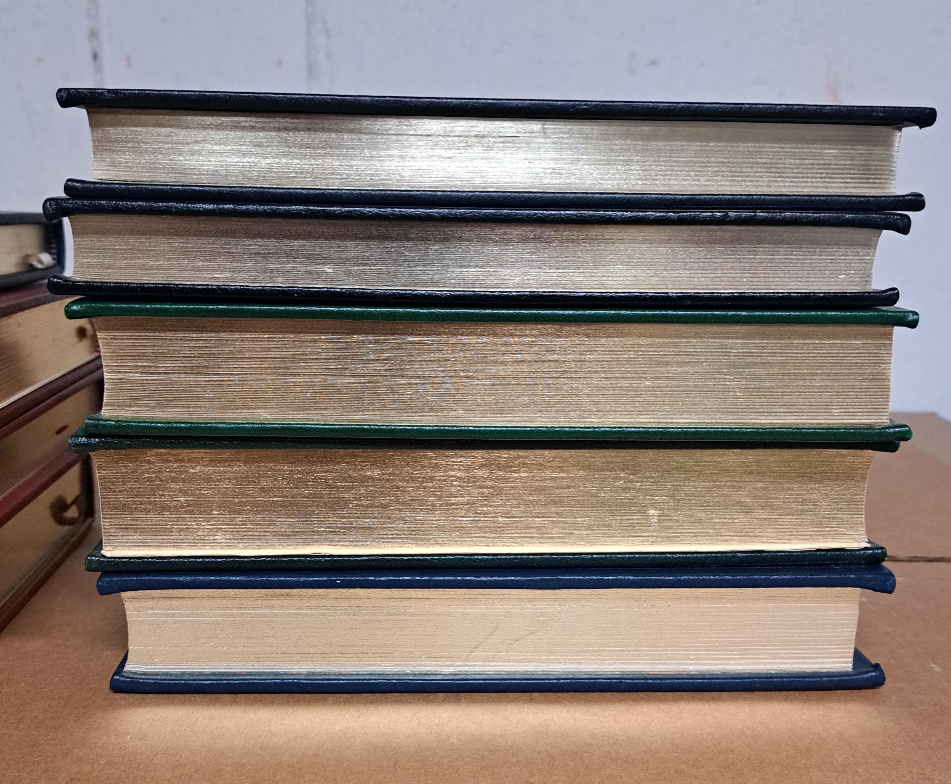 XX secolo Franklin Library Signed First Editions Set of Nine in vendita