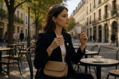 Franklin Mint Fabergé 14K Yellow Gold Bird Brooch with Diamond Accents