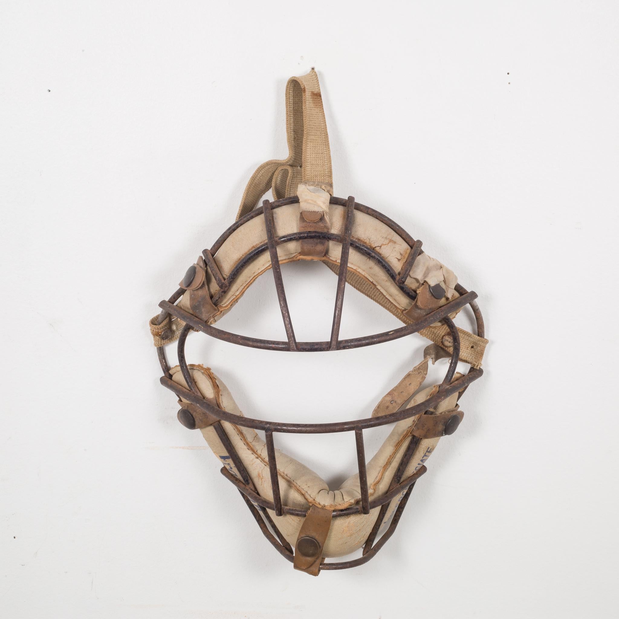 antique catchers mask