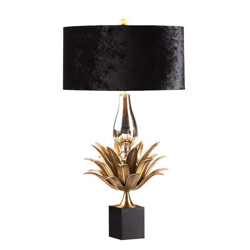 Franklin Table Lamp in Bronze Finish For Sale