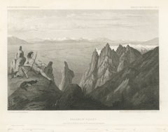 Franklin Valley, Great Basin Nevada – Beckwith Survey Engraving, c.1855