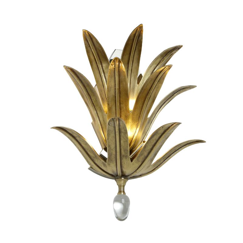 Franklin Wall Lamp in Bronze Finish For Sale