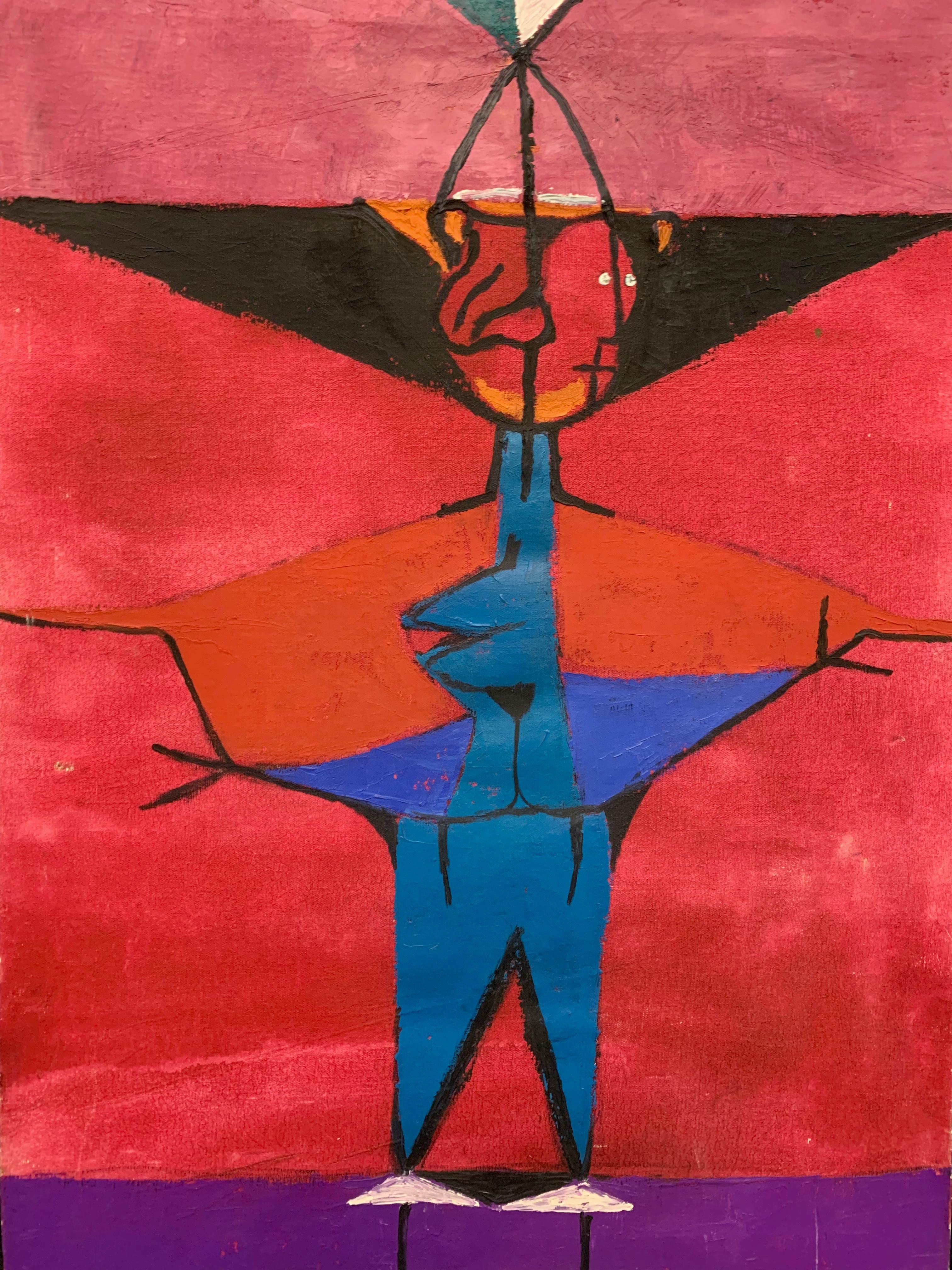 "Pink Triangle" "Pink Triangle" 1950s Bay Area Figurative Movement Female Artist