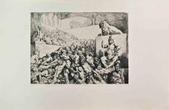 Un Jour de Recompense - Aguafuerte de François Chifflart - Años 1860