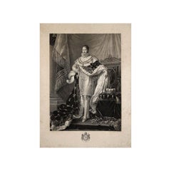 1813 engraving, after a painting by François Gérard - Joseph Napoléon Bonaparte