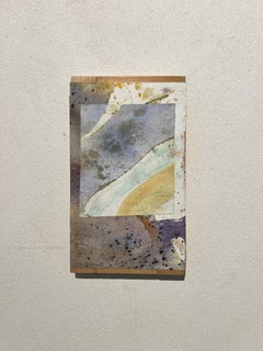 French painting, quality pigments and original paper mounted on board