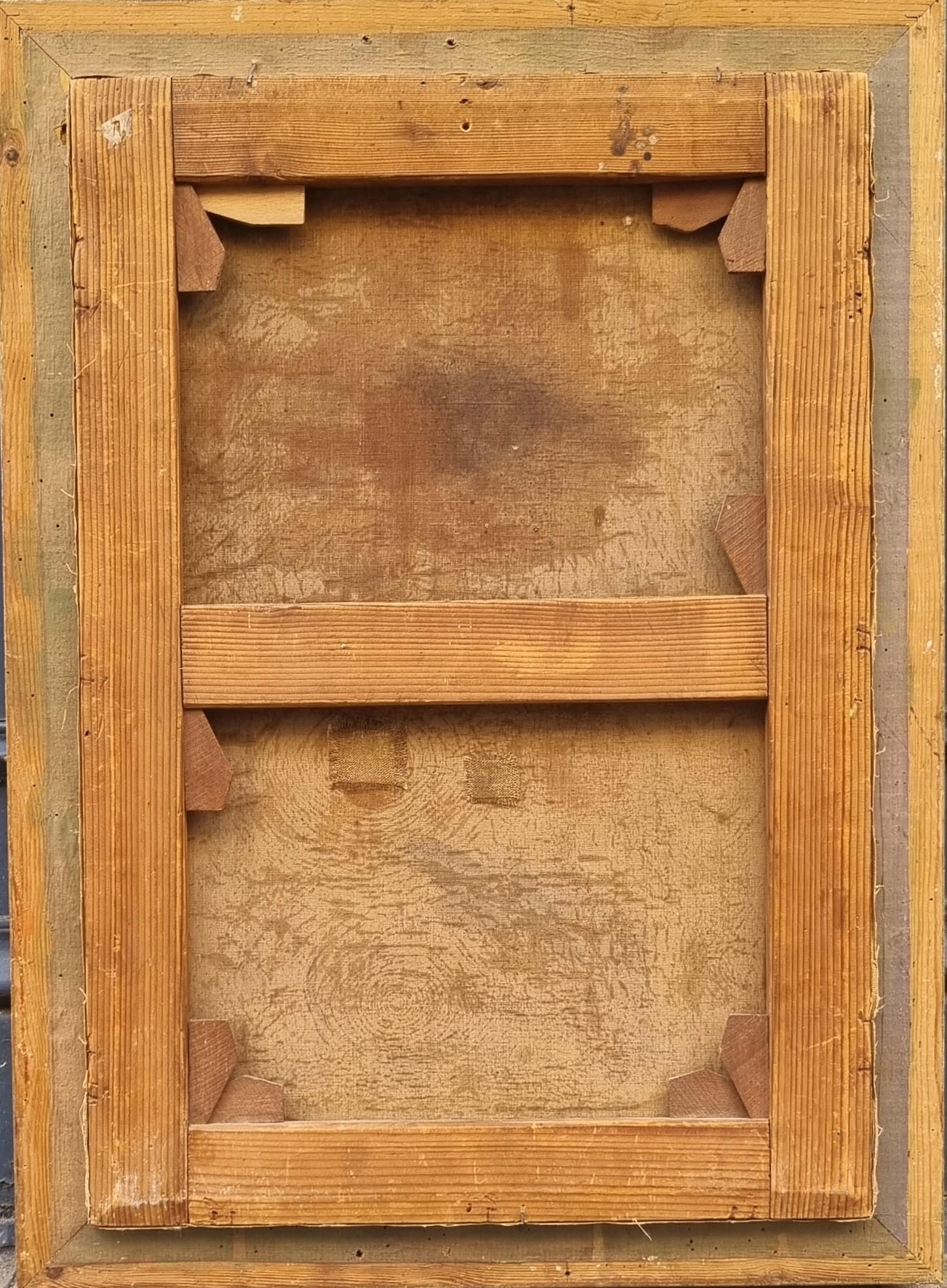 Quadro realista Ritratto attore francese Comedie Française LARD XIX in vendita 3