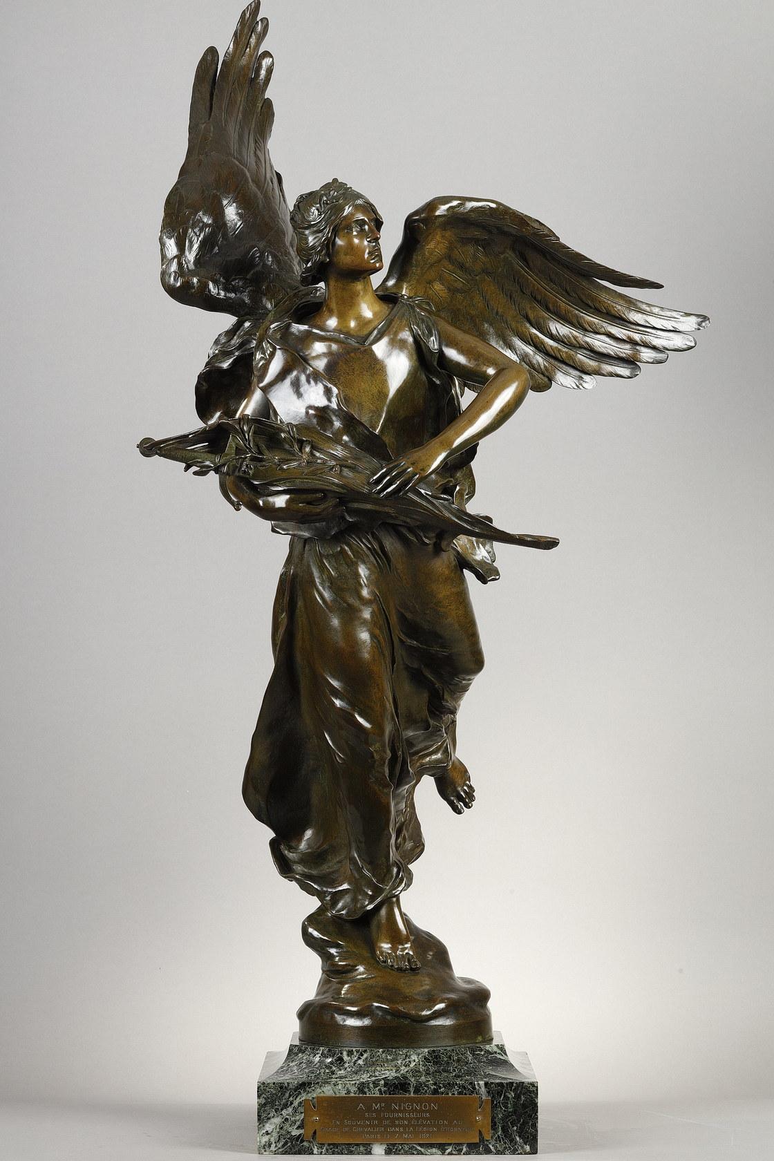 François Sicard Figurative Sculpture - Winged Victory