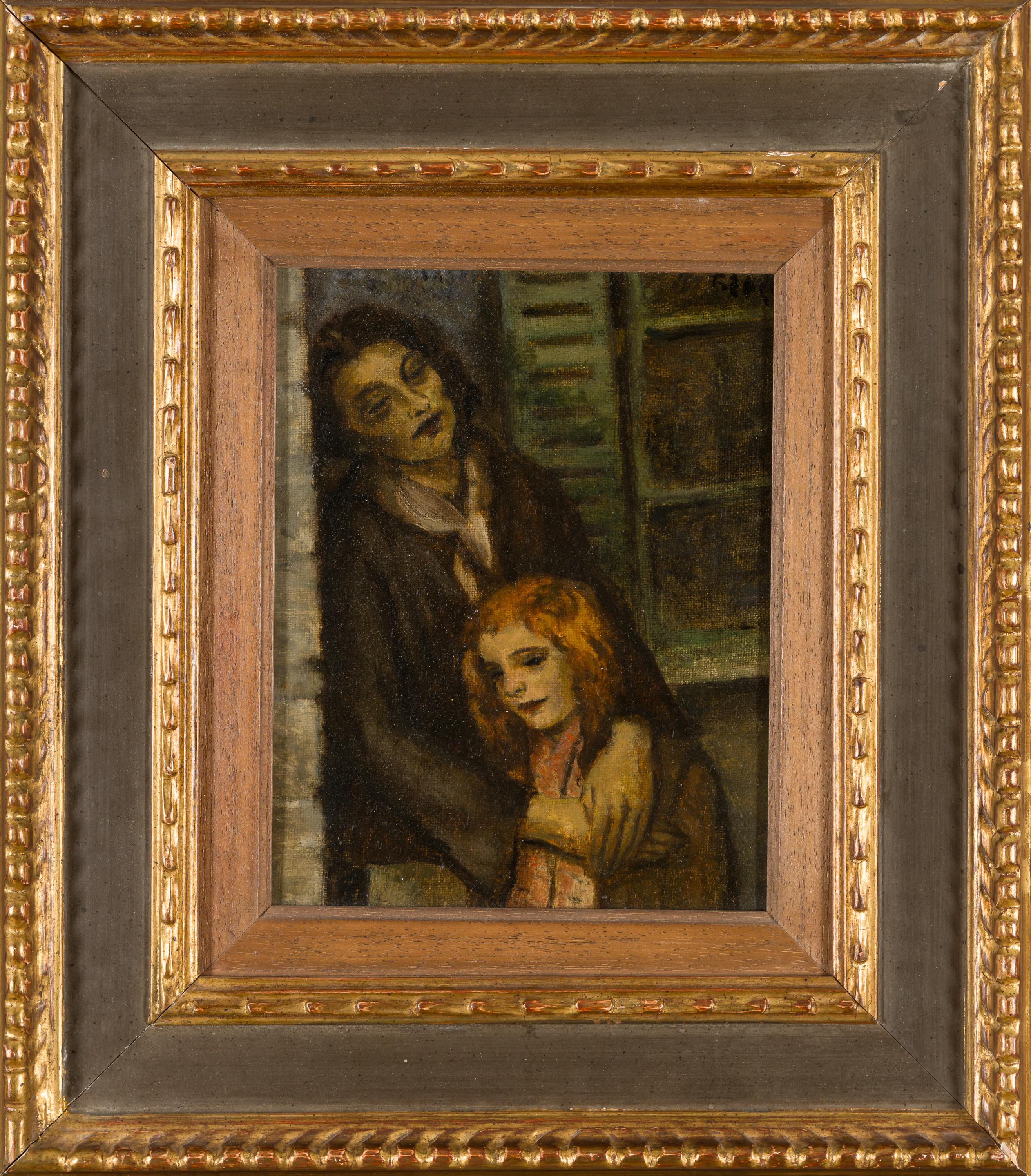 La moglie della guardia carceraria - Painting di François Zdenek Eberl