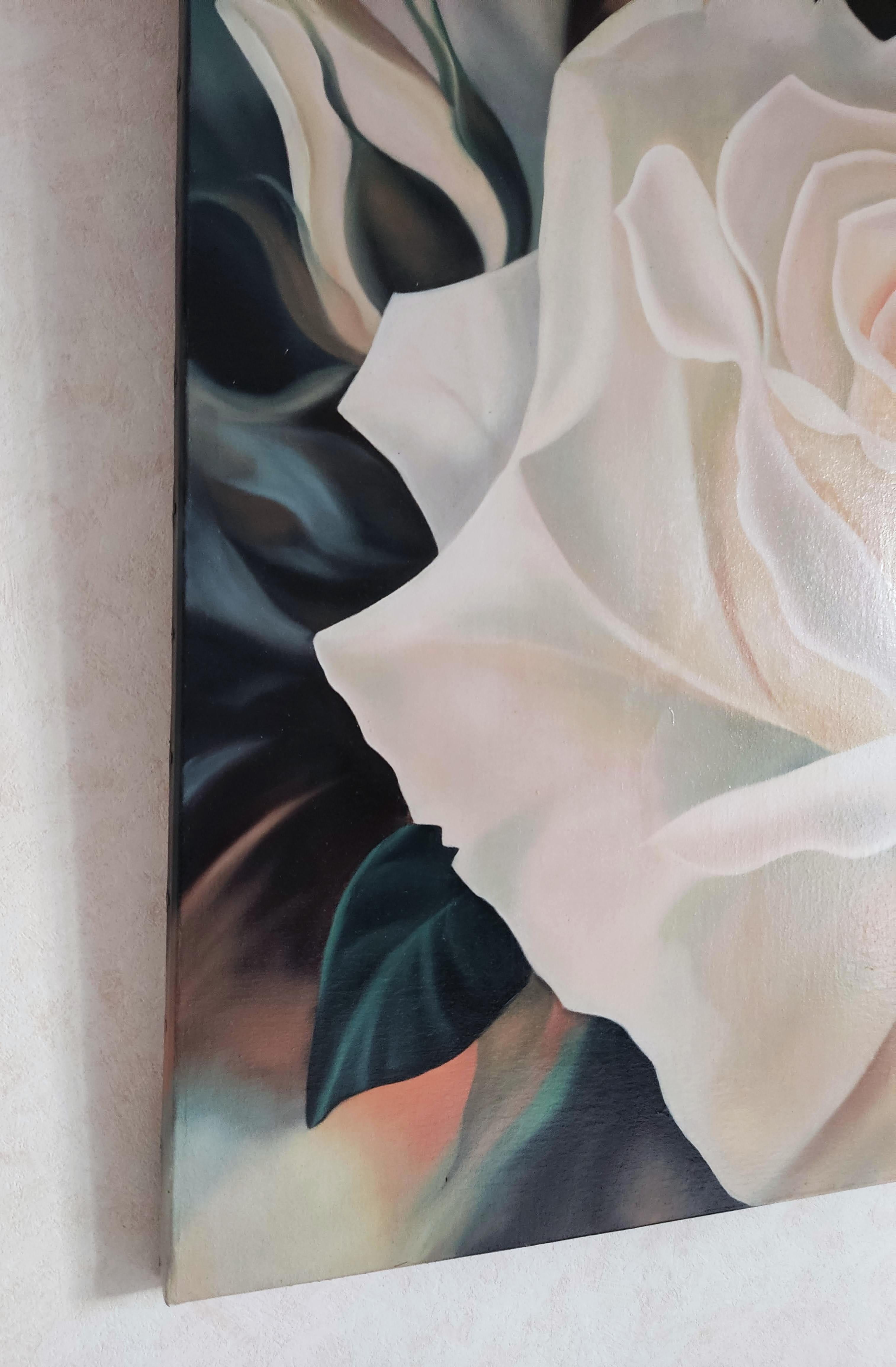 dipingere rose acrilico