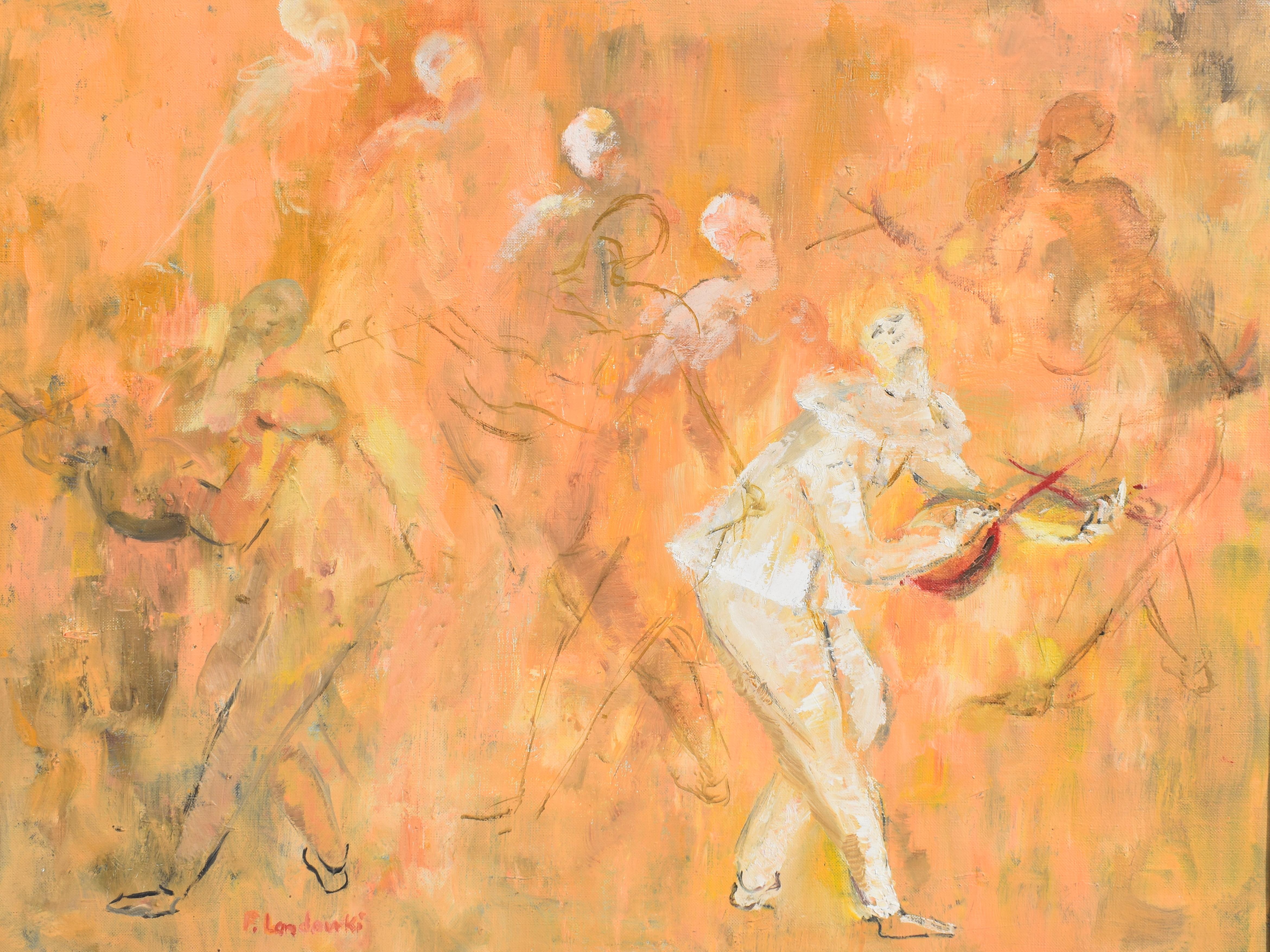 Françoise LANDOWKSI (1917-2007) “Pierrot” Claude Debussy For Sale 1