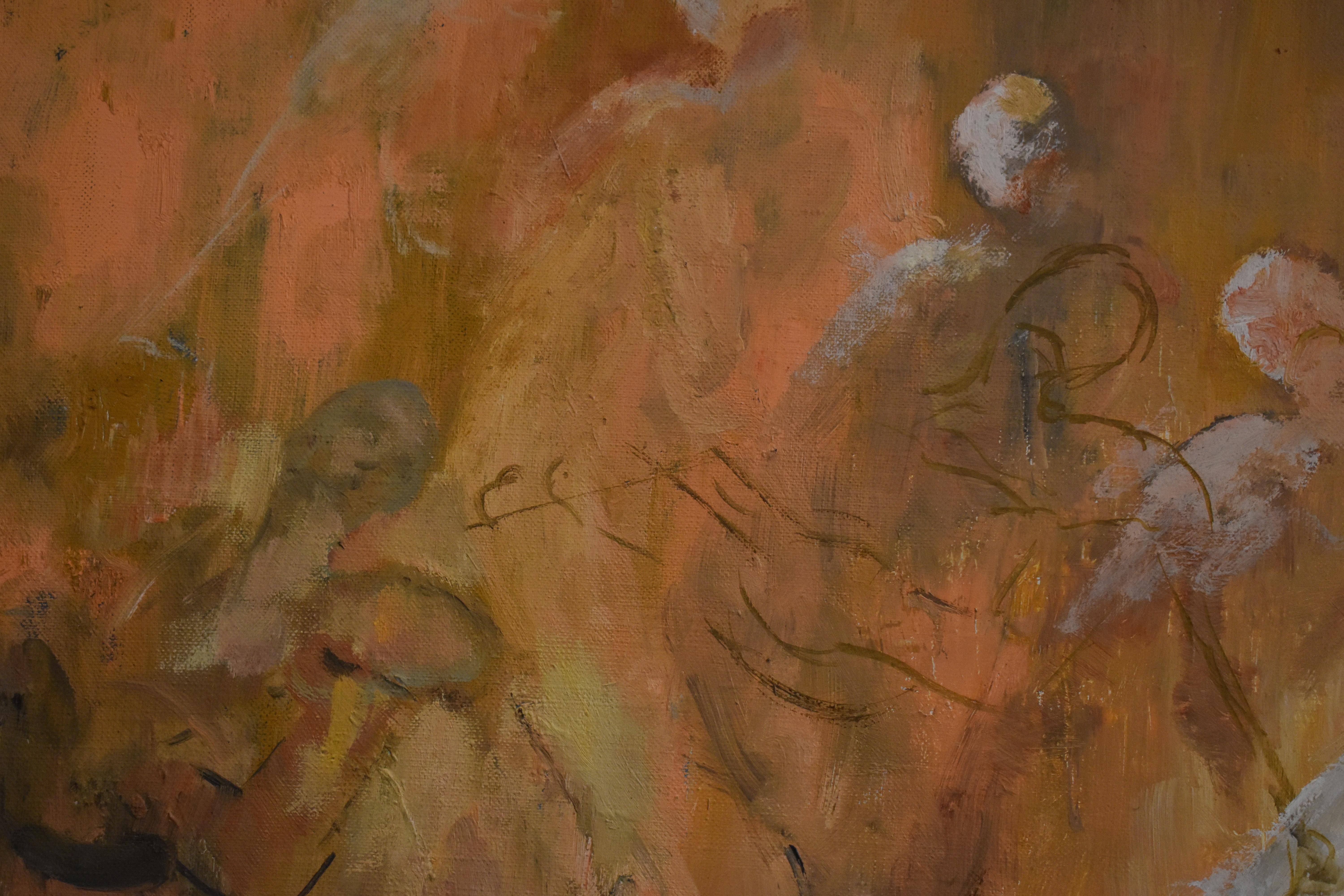 Françoise LANDOWKSI (1917-2007) “Pierrot” Claude Debussy For Sale 4