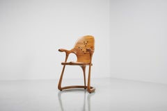 Sedia a braccio scultorea Frans Bolscher, Paesi Bassi, 1970