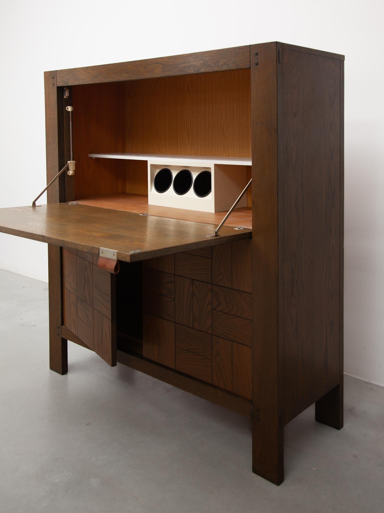 Frans Defour, Belgique, buffet haut de bar des années 1970 en vente 1