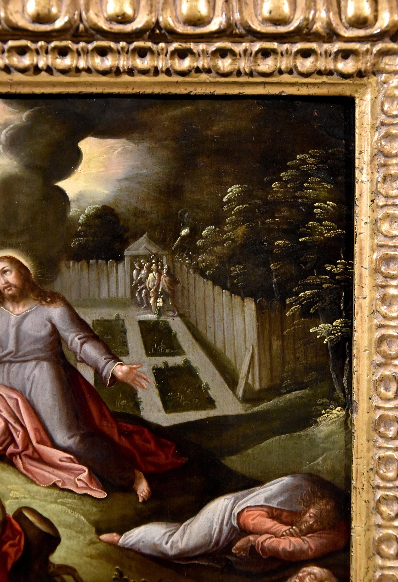 Jesus Frans Francken II Gemälde Öl auf Kupfer Alter Meister 17. Jahrhundert Flämische Kunst 3