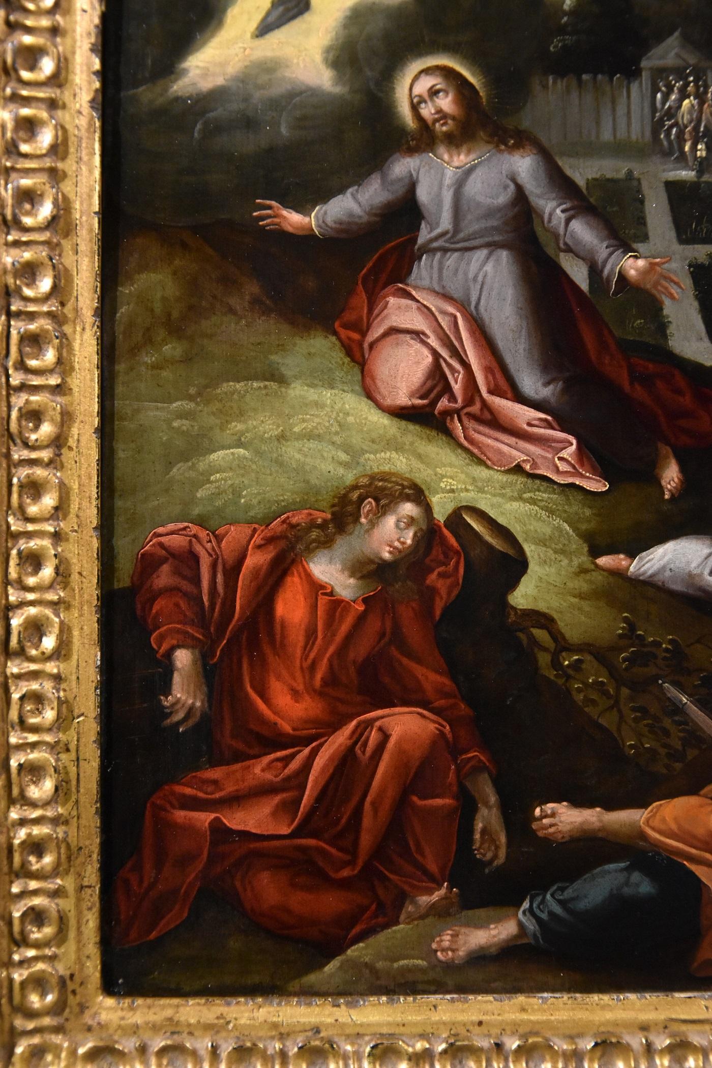Jesus Frans Francken II Gemälde Öl auf Kupfer Alter Meister 17. Jahrhundert Flämische Kunst 4