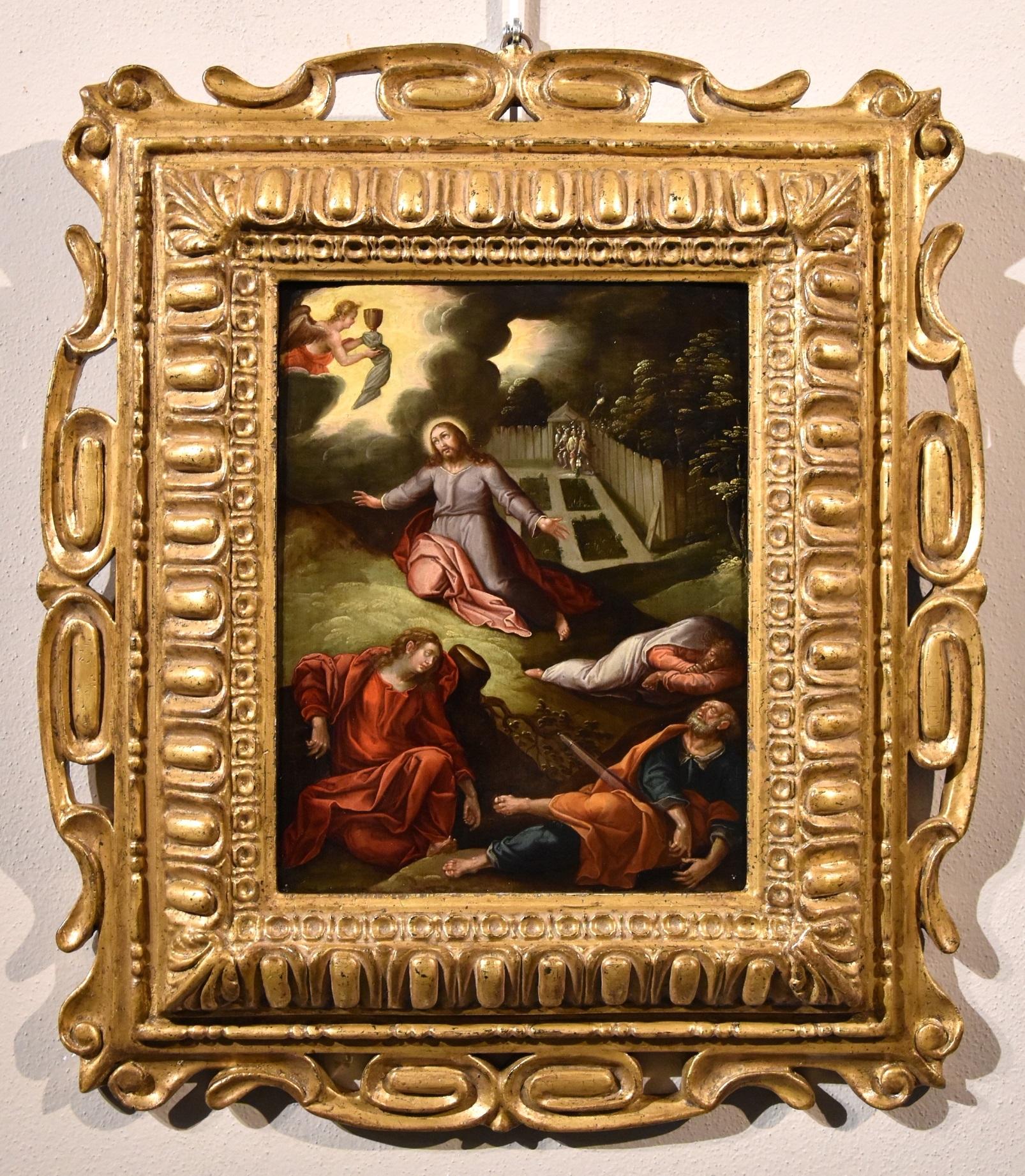 Jesus Frans Francken II Gemälde Öl auf Kupfer Alter Meister 17. Jahrhundert Flämische Kunst – Painting von Frans Francken II (Antwerp 1581 - 1642)